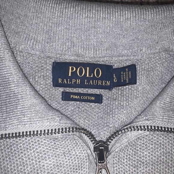 Ralph Lauren quarter zip sweater - Picture 3 of 4